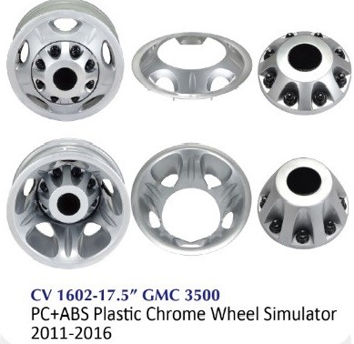 크롬 트럭 휠 시뮬레이터 - CV1602-17.5 GMC 3500